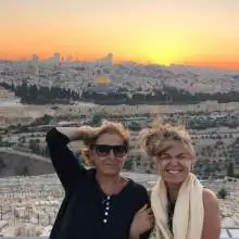 Фото Рута 2 jerusalem with my daughter
